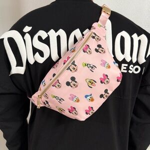Pink Mickey & Friends Fanny Pack NEW